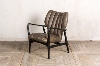 leather armchair