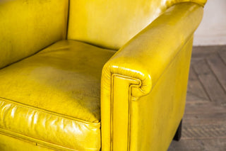leather armchair