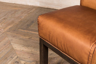 leather occasional chair