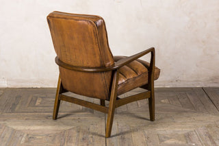 leather retro style chair
