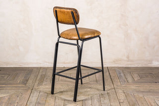 leather seated bar stool