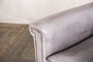 light grey armchair