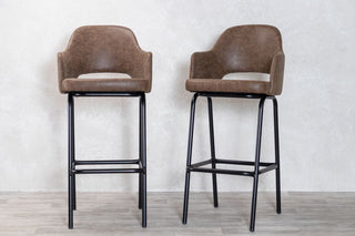 Lincoln Upholstered Seat Bar Stools