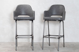 Lincoln Upholstered Seat Bar Stools
