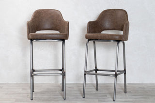 Lincoln Upholstered Seat Bar Stools