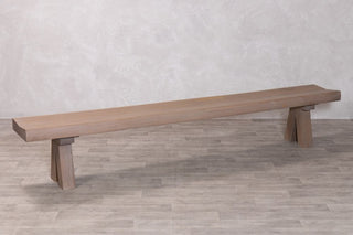 Solid Oak Live Edge Dining Bench Range