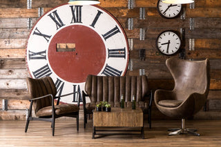 leather reading chair