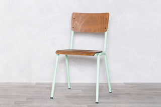 Luxor Wood and Metal Stacking Chair