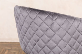 luxury velvet breakfast bar stool