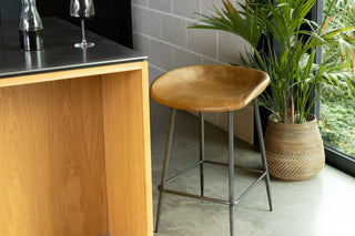 Malvern Leather Bar Stool Range