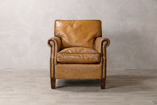 marriot-leather-armchair-tan-front