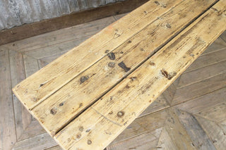 metal base dining bench