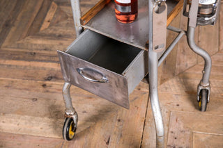 metal drinks station