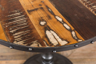 metal edge table
