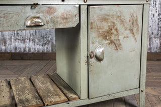 metal factory workbench