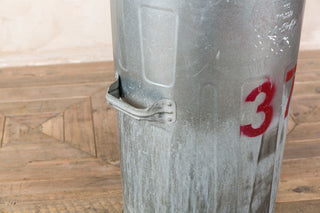 Small Galvanised Industrial Trash Cans