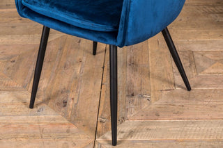 metal leg dining chair