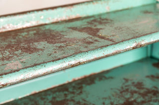 vintage mesh shoe rack