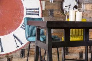 metal poseur table