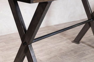 metal-top-poseur-height-table-base