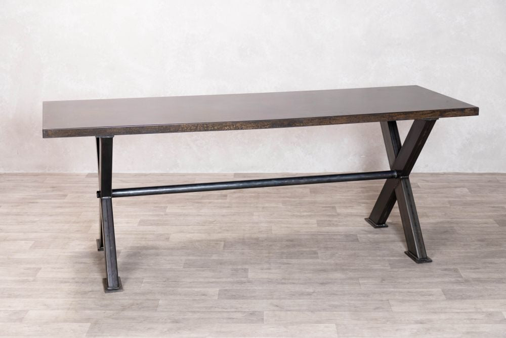Metal Top Dining Table Range | Peppermill Interiors