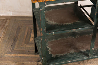 metal shelving unit