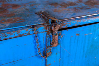 metal storage locker