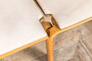 Vintage Interlocking Dancer & Hearne Wooden Chairs