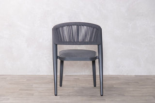 Milan Grey Star Table with 4 Chairs Set