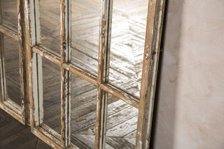 mirrored window frames