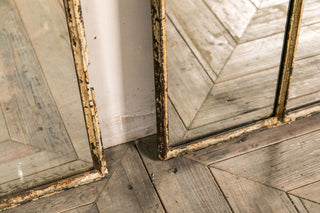 mirrored window frames