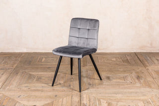 modern grey dining chair