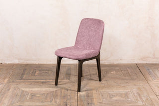 modern mauve dining chair