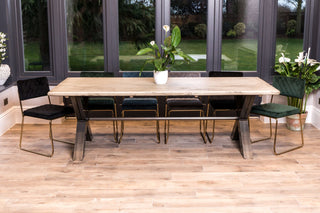 Monroe velvet dining chairs