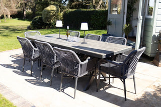 Monza Aluminium Outdoor Furniture Large Set