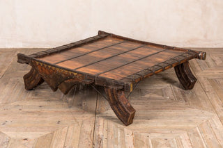 wood coffee table
