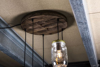 multiple bulb hanging light