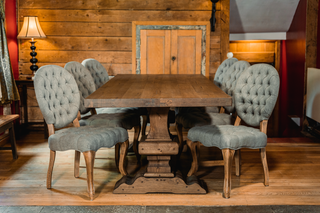 neutral dining chairs