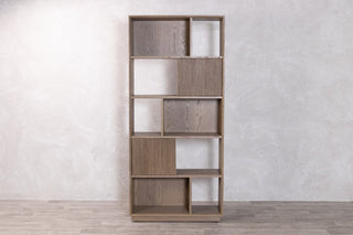 Nevada Oak Frame Bookcase Range