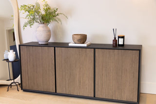 nevada-oak-sideboard-fawn-with-black-frame