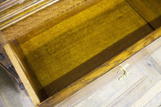 1920s Jacobean Revival Oak Bedroom Suite