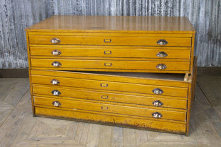 Oak Plan Chest of Drawers