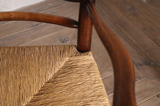 Oak Refectory Table and Six Stick Back Chairs