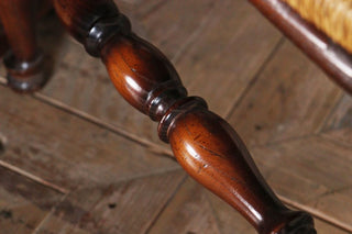 Oak Refectory Table and Six Stick Back Chairs