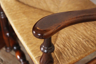 Oak Refectory Table and Six Stick Back Chairs