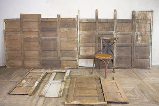 17th century oak panelling