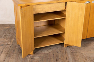 oak wooden sideboard
