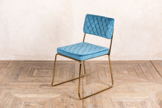 ocean teal stacking chair