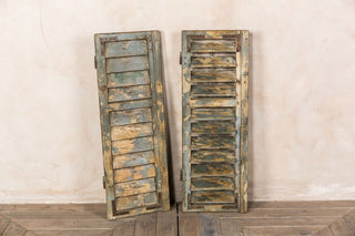 old wooden shutters