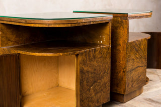 open art deco bedroom cabinets